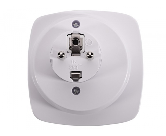 Фото 3 - Светодиодный ночник с розеткой с переключаемыми цветами  Luxel 0,6W (NL-03W)