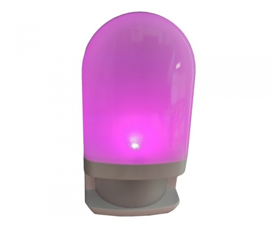 Фото 4 - Светодиодный ночник Luxel  с цветовыми эффектами и датчиком света  0,7W (NL-01W)