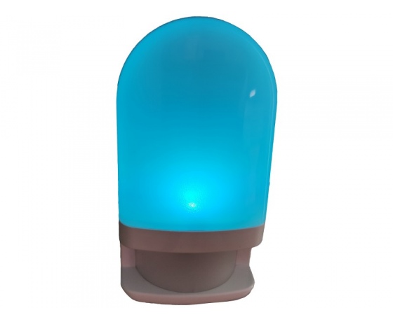 Фото 7 - Светодиодный ночник Luxel  с цветовыми эффектами и датчиком света  0,7W (NL-01W)