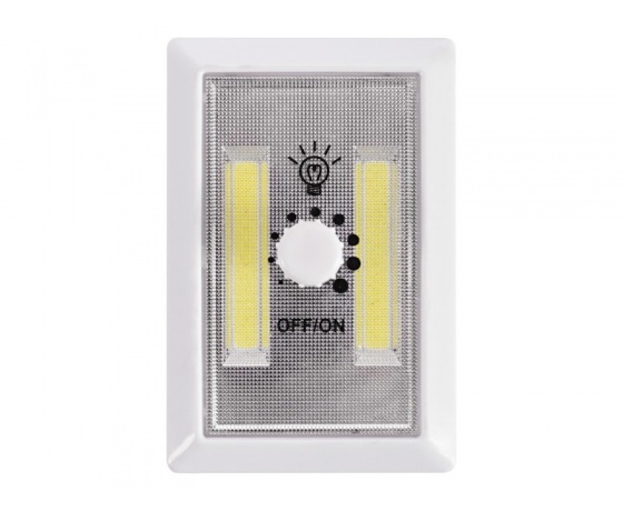 Фото 2 - Светодиодный ночник с регулятором яркости Luxel  на батарейках 3W (NLB-01W)