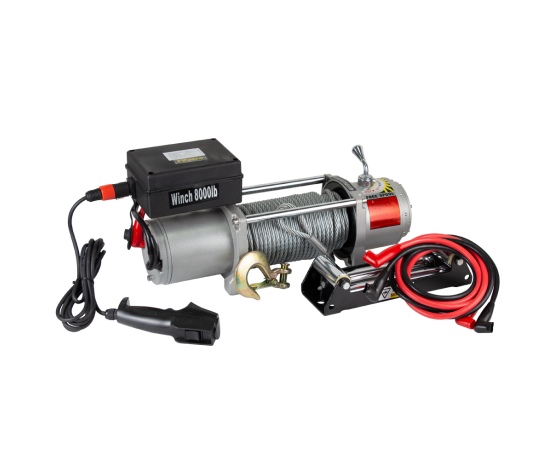 Фото 3 - Лебедка автомобильная электрическая 8000lbs SIGMA (6130031)