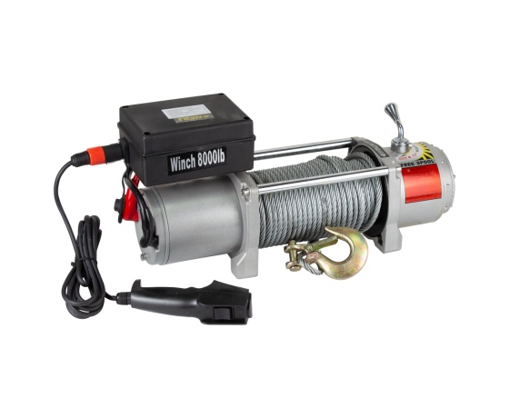 Фото 2 - Лебедка автомобильная электрическая 8000lbs SIGMA (6130031)