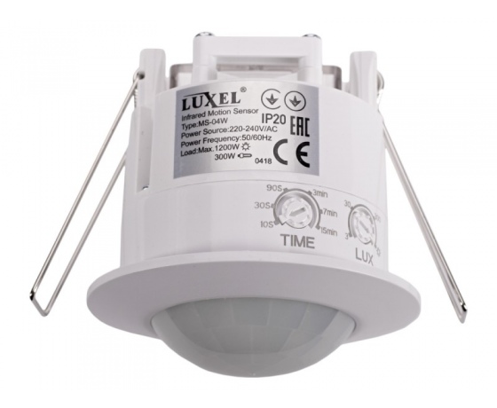 Фото 2 - Датчик движения Luxel 0,5W IP20 (MS-04W)