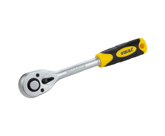Фото 4 - Ключ-трещотка 1/2'' 250мм 72T CrV SIGMA (6050011)