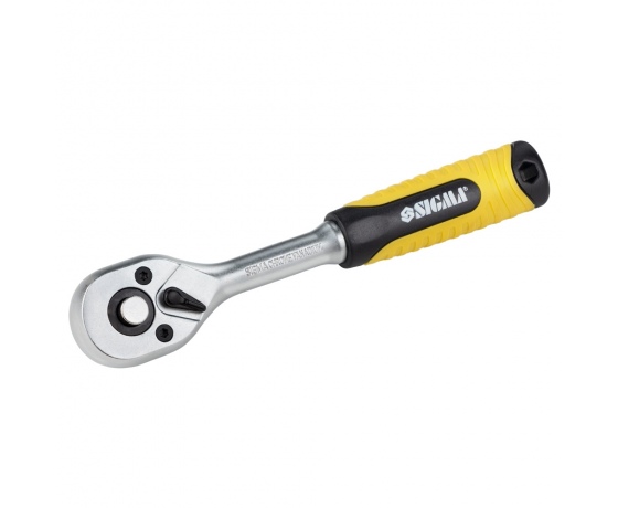 Фото 4 - Ключ-трещотка 1/4'' 150мм 72T CrV SIGMA (6050021)