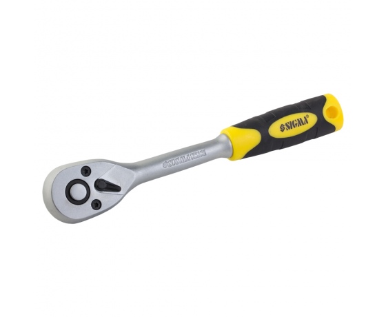 Фото 6 - Ключ-трещотка  3/8'' 200мм 72T CrV SIGMA (6050031)