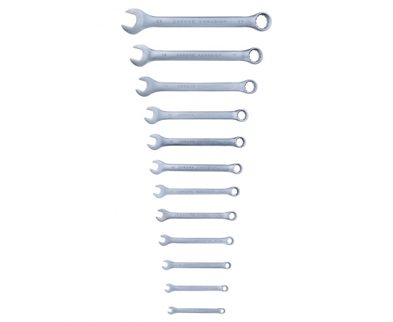 Фото 4 - Ключи рожково-накидные 12шт 6-22мм CrV satine SIGMA (6010121)