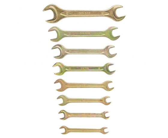 Фото 3 - Ключи рожковые 8шт 8-22мм БЕЛАРУСЬ SIGMA (6010291)