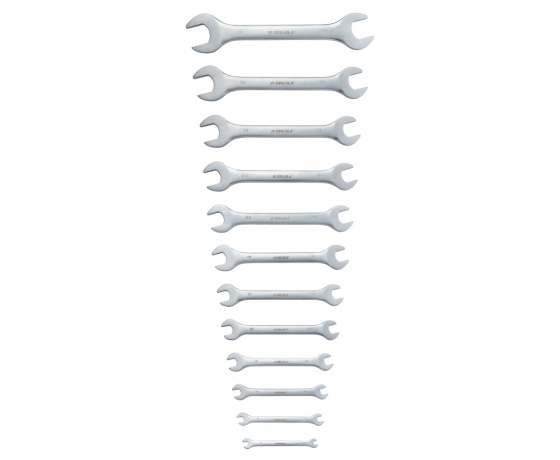 Фото 3 - Ключи рожковые 12шт 6-32мм CrV satine SIGMA (6010331)