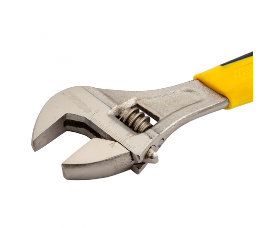 Фото 3 - Ключ разводной 200мм CrV (обрезиненная рукоятка) SIGMA (4101021)