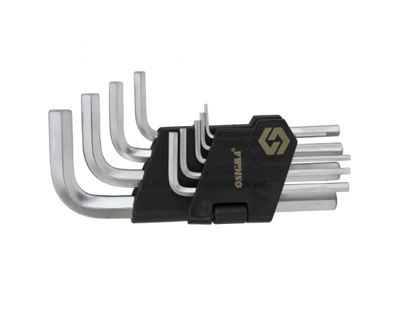 Фото 2 - Ключи шестигранные 9шт 1.5-10мм CrV (короткие) SIGMA (4022011)