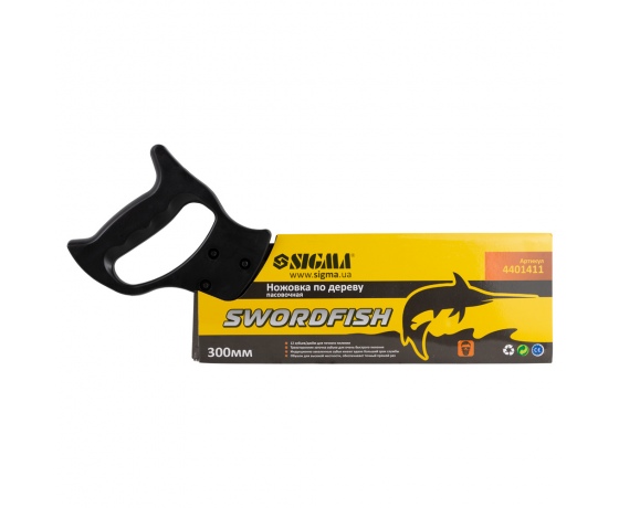 Фото 4 - Ножовка по дереву пасовочная 300мм SWORDFISH SIGMA (4401411)