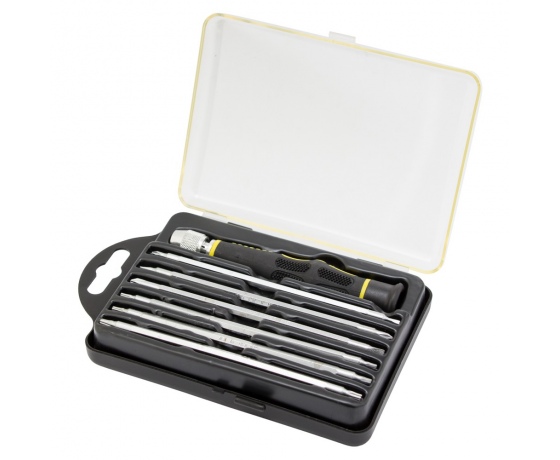 Фото 3 - Набор отверток часовых 12в1 CrV (кейс) SIGMA (4003011)