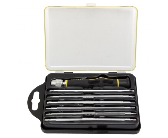 Фото 4 - Набор отверток часовых 12в1 CrV (кейс) SIGMA (4003011)