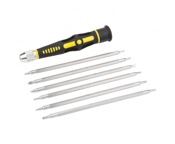 Фото 7 - Набор отверток часовых 12в1 CrV (кейс) SIGMA (4003011)