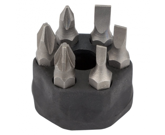 Фото 4 - Отвертка магнитная с битами 6шт SIGMA (4002091)