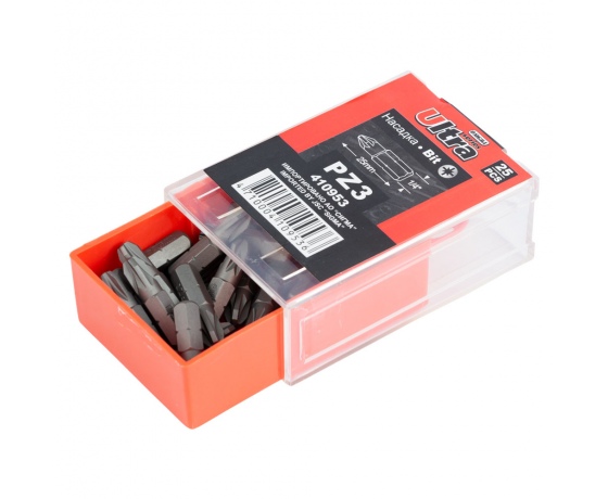 Фото 6 - Набор бит PZ3×25мм 1/4