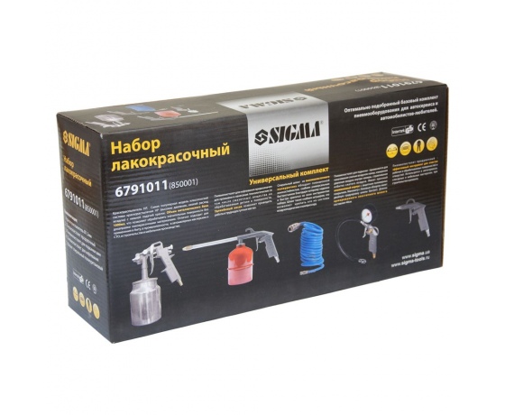Фото 8 - Набор лакокрасочный 5шт с н/б SIGMA (6791011)