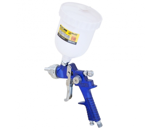 Фото 4 - Краскораспылитель HVLP Ø1.4 с в/б (синий) SIGMA (6812011)