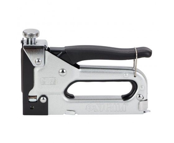 Фото 3 - Степлер с регулятором для скоб 4-14мм хром SIGMA (2821021)