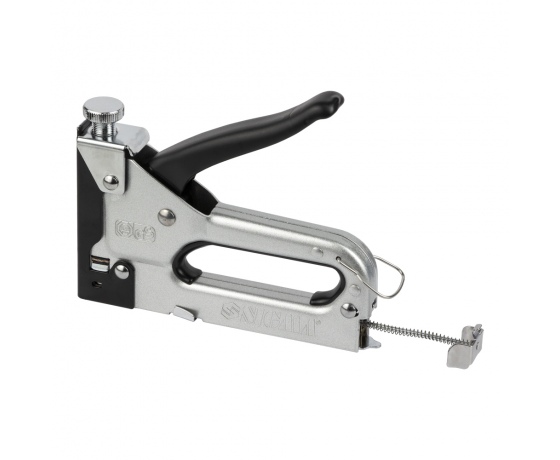 Фото 4 - Степлер с регулятором для скоб 4-14мм хром SIGMA (2821021)