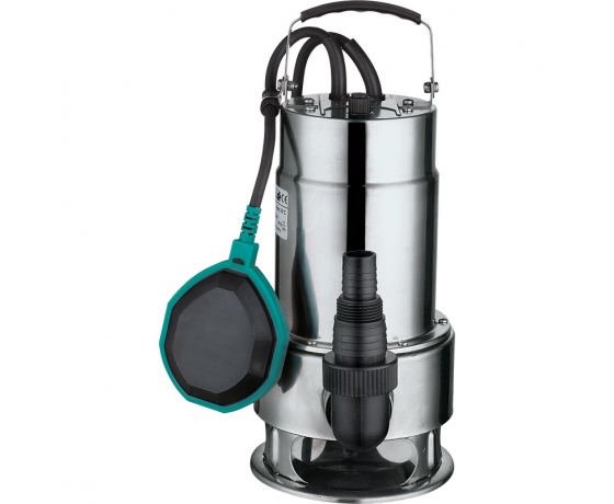 Фото 2 - Насос дренажный садовый 0.55кВт Hmax 6м Qmax 167л/мин (нерж) LEO (773211)