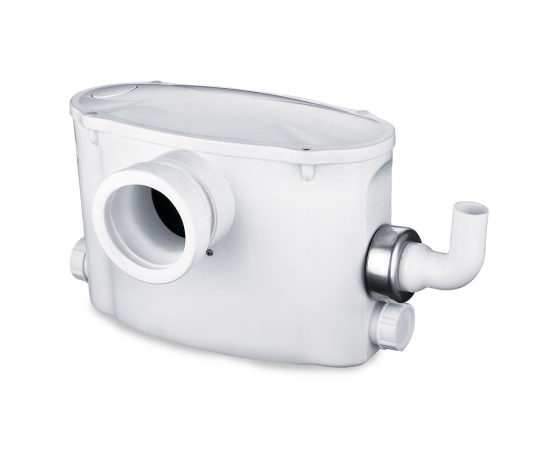 Фото 2 - Станция канализационная 0.37кВт Hmax 6.5м Qmax 80л/мин LEO (776911)