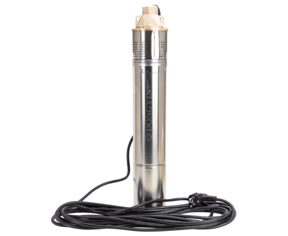 Фото 3 - Насос вихревой скважинный 1.1кВт H 100(38)м Q 45(30)л/мин Ø96мм AQUATICA (DONGYIN) (777312)