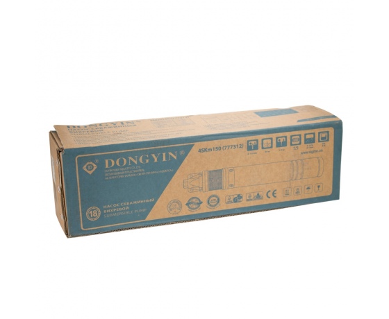 Фото 4 - Насос вихревой скважинный 1.1кВт H 100(38)м Q 45(30)л/мин Ø96мм AQUATICA (DONGYIN) (777312)