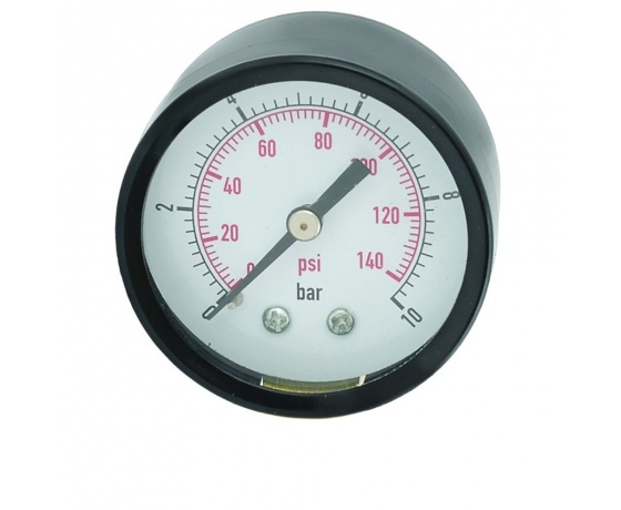 Фото 2 - Манометр центральный 0-10 бар 50мм AQUATICA (779539)