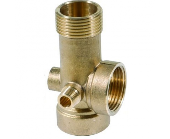 Фото 2 - Соединитель пятивыводной 90мм 1”М×1”F×1”F×1/4”M×1/4”F AQUATICA (779597)