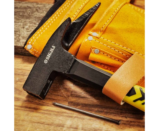 Фото 8 - Молоток кровельщика 600г фиберглассовая ручка SIGMA (4314011)