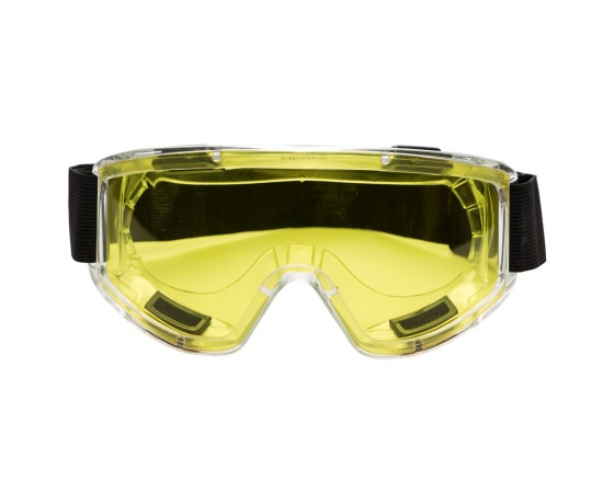 Фото 4 - Очки защитные закрытые Jet (желтые) SIGMA (9411011)