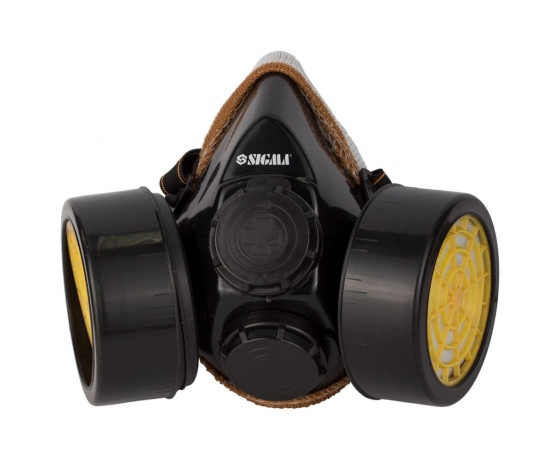 Фото 2 - Респиратор с угольным фильтром (2 фильтра) SIGMA (9422211)