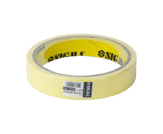 Фото 2 - Скотч малярный 19мм×20м SIGMA (8402011)