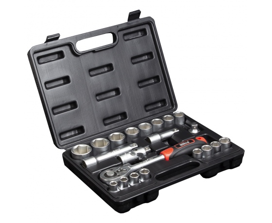 Фото 9 - Набор насадок торцевых 1/2