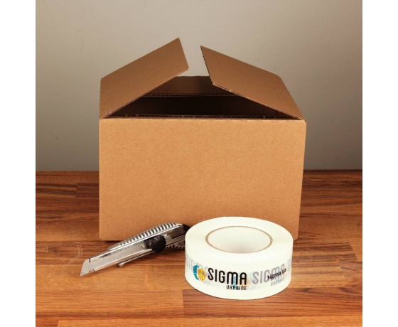 Фото 3 - Скотч упаковочный 200м SIGMA UKRAINE (8401641)