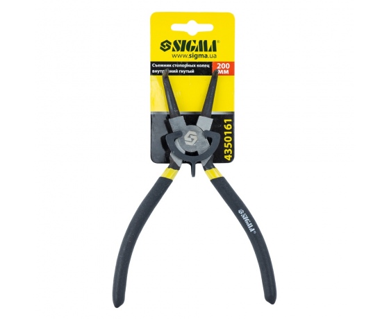 Фото 6 - Съемник стопорных колец 200мм (внутренние гнутые) SIGMA (4350161)