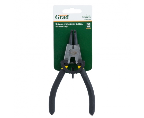 Фото 4 - Съемник стопорных колец 150мм (наружные гнутые) GRAD (4350245)