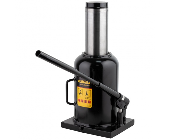 Фото 4 - Домкрат гидравлический бутылочный 50т H 280-470мм SIGMA (6101501)