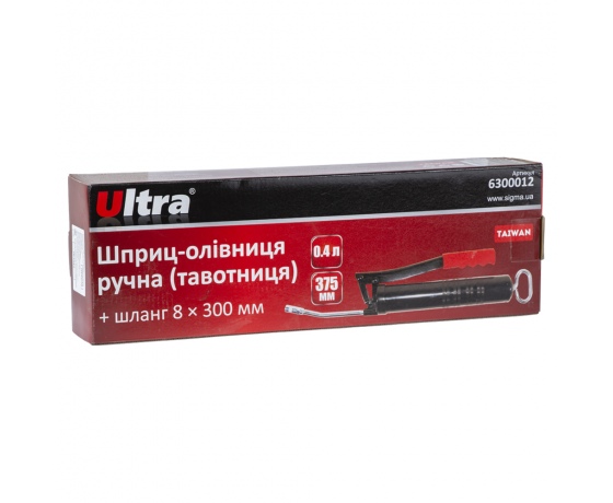 Фото 6 - Шприц-масленка ручная (тавотница) 0.4л ULTRA (6300012)