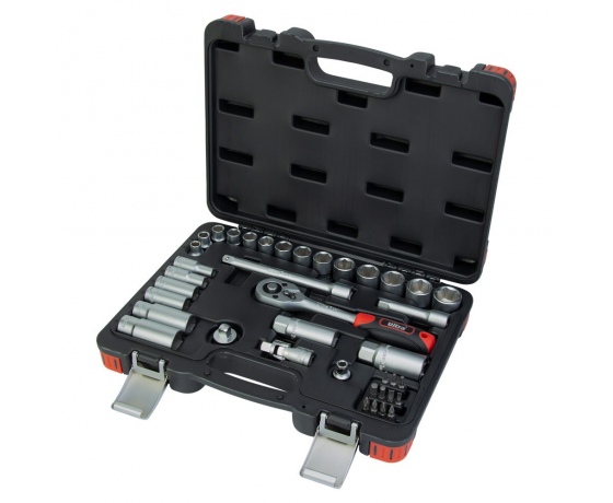 Фото 2 - Набор насадок торцевых и бит 3/8