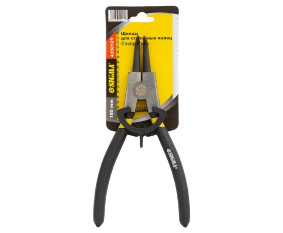 Фото 8 - Съемник стопорных колец 180мм (наружные гнутые) SIGMA (4350121)