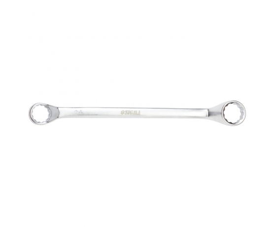 Фото 2 - Ключ накидной 24×27мм CrV satine SIGMA (6028851)