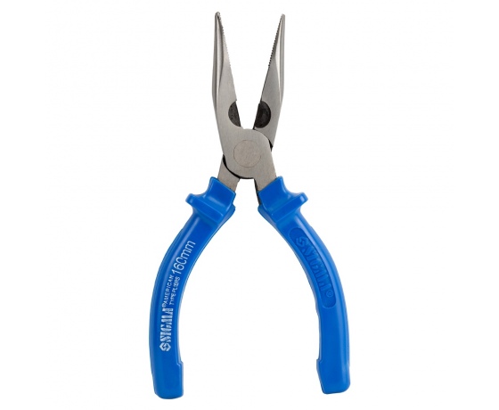 Фото 7 - Длинногубцы прямые 160мм синие SIGMA (4357161)