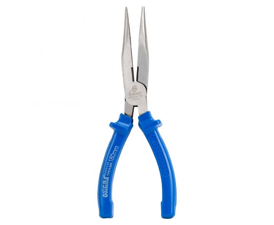 Фото 3 - Длинногубцы прямые 180мм синие SIGMA (4357181)