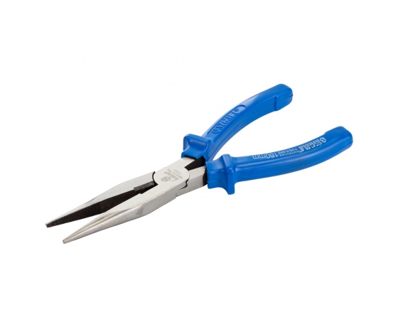 Фото 9 - Длинногубцы прямые 180мм синие SIGMA (4357181)