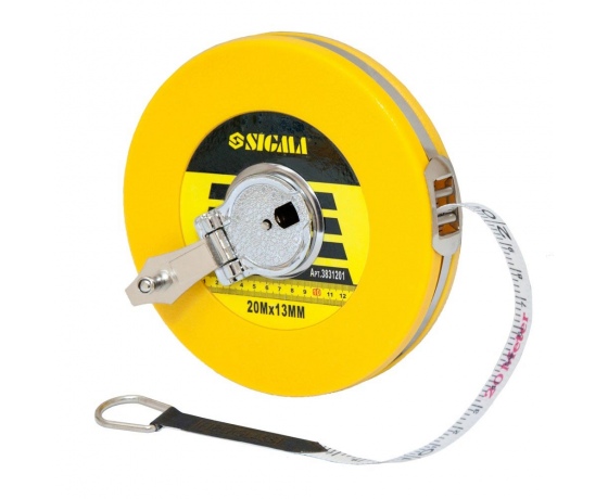 Фото 3 - Рулетка стекловолокно 20м×13мм SIGMA (3831201)