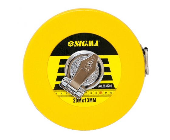 Фото 2 - Рулетка стекловолокно 20м×13мм SIGMA (3831201)