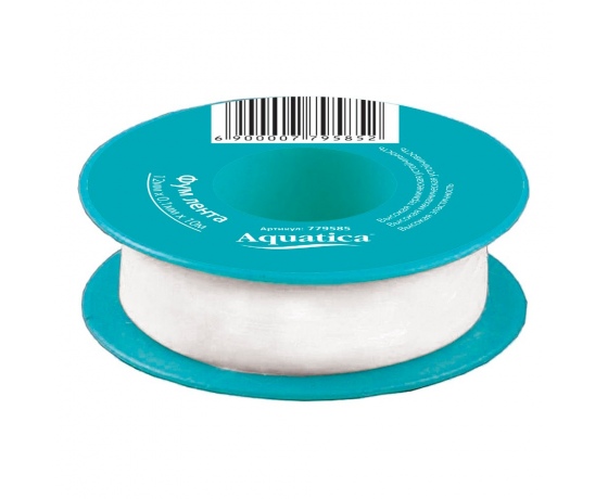 Фото 2 - Фторопластовая (ФУМ) лента (0.1мм×12мм×10м) AQUATICA (779585)